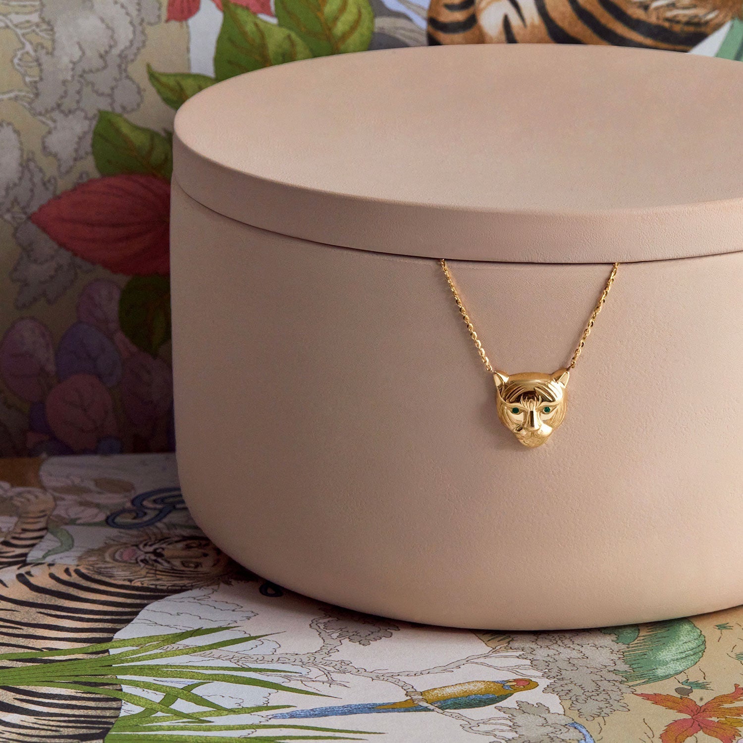 Tiger Necklace - Lotus Diamond