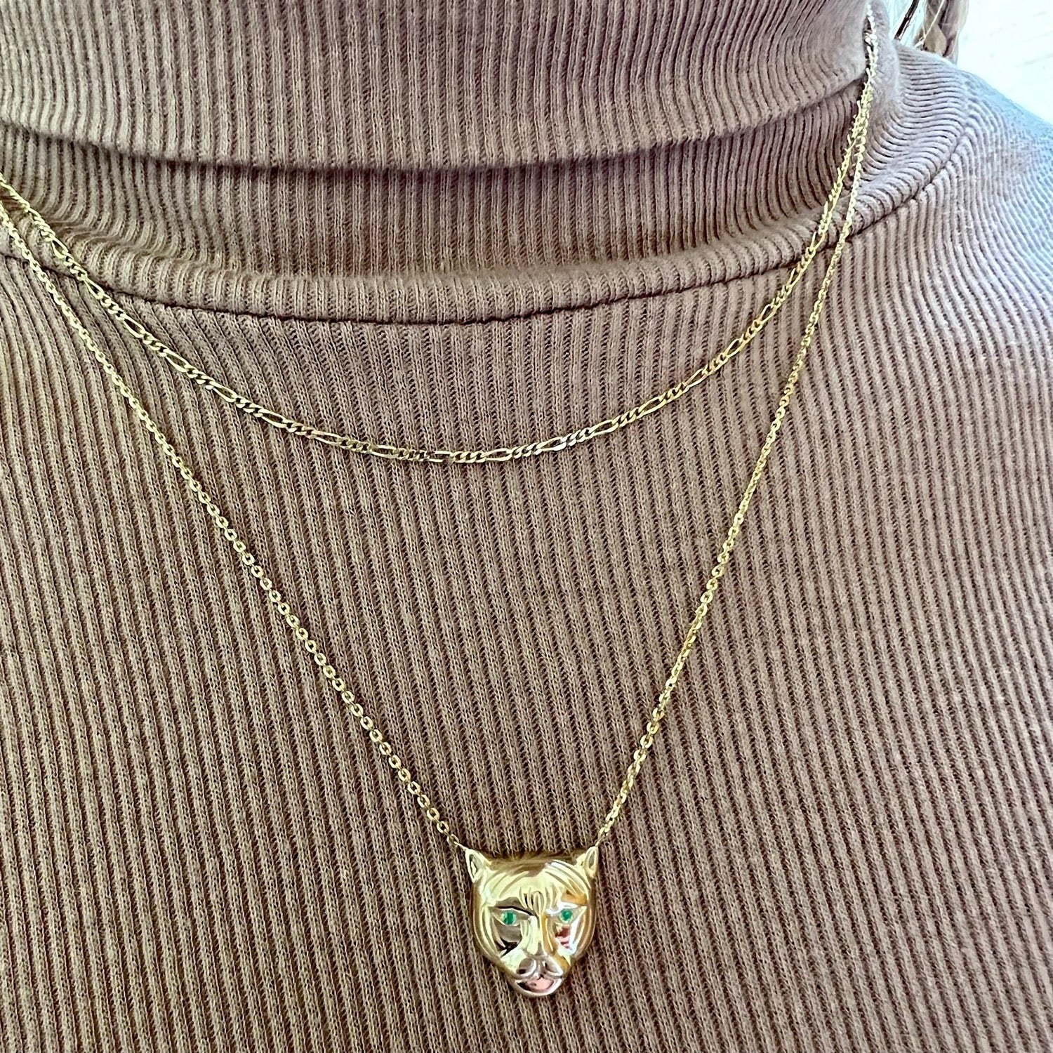 Tiger Necklace - Lotus Diamond