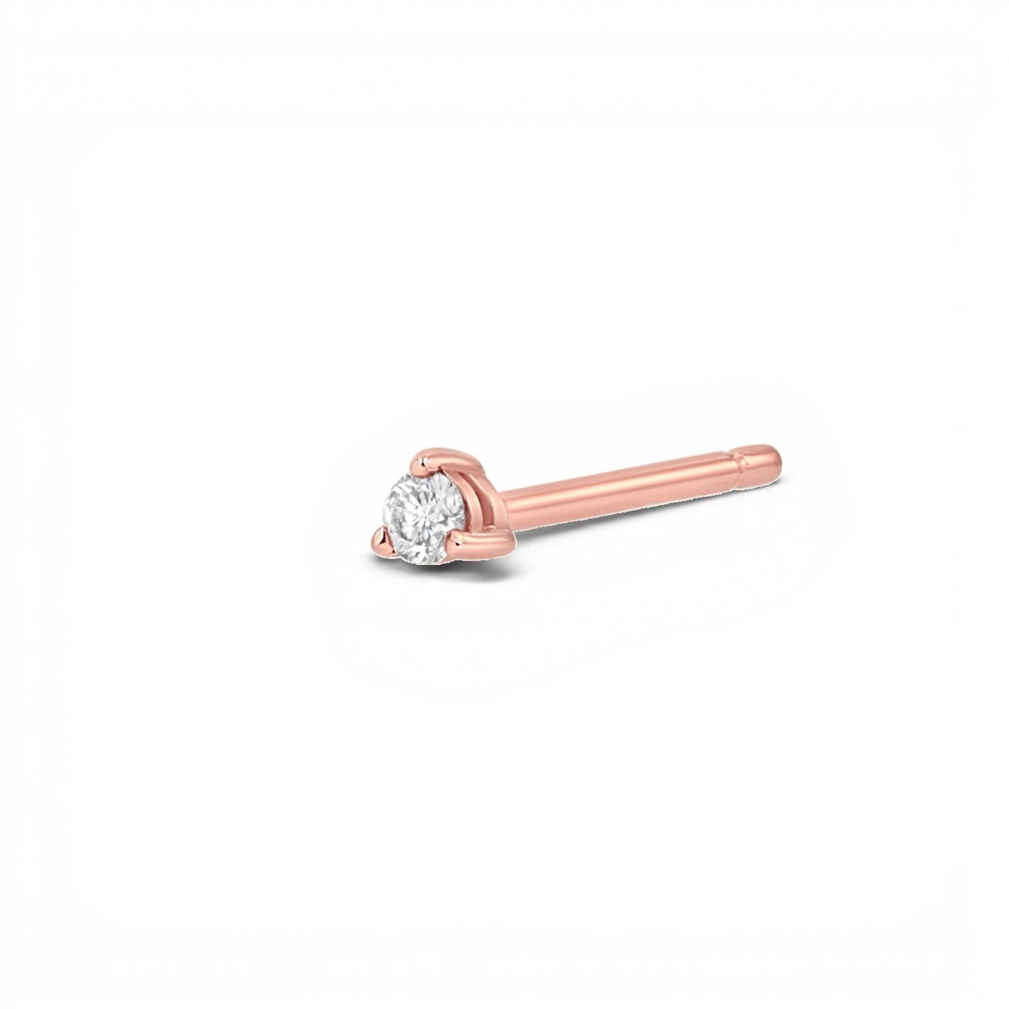 Tiny Diamond Studs - Lotus Diamond