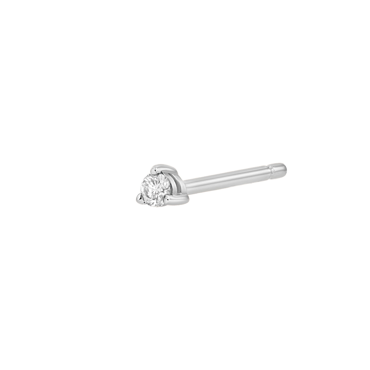 Tiny Diamond Studs - Lotus Diamond