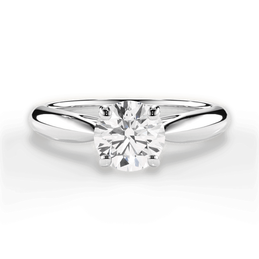 The Jasmine Solitaire Engagement Ring