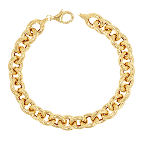 Tres Luxe Chain Bracelet - Lotus Diamond