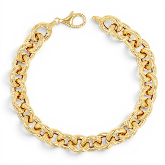 Tres Luxe Chain Bracelet - Lotus Diamond