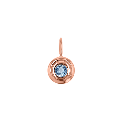 Trinatier Birthstone Pendant Charm - Lotus Diamond