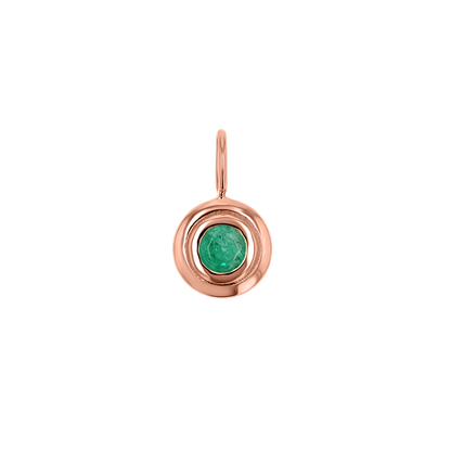 Trinatier Birthstone Pendant Charm - Lotus Diamond