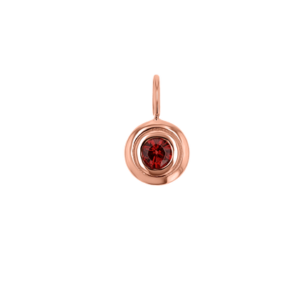 Trinatier Birthstone Pendant Charm - Lotus Diamond
