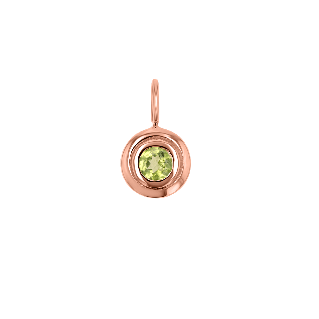 Trinatier Birthstone Pendant Charm - Lotus Diamond