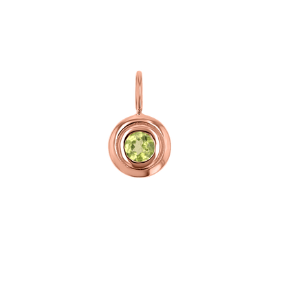 Trinatier Birthstone Pendant Charm - Lotus Diamond