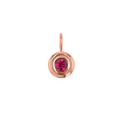 Trinatier Birthstone Pendant Charm - Lotus Diamond