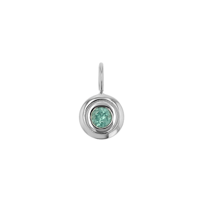 Trinatier Birthstone Pendant Charm - Lotus Diamond