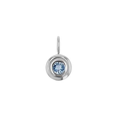 Trinatier Birthstone Pendant Charm - Lotus Diamond
