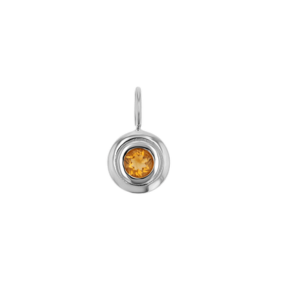 Trinatier Birthstone Pendant Charm - Lotus Diamond