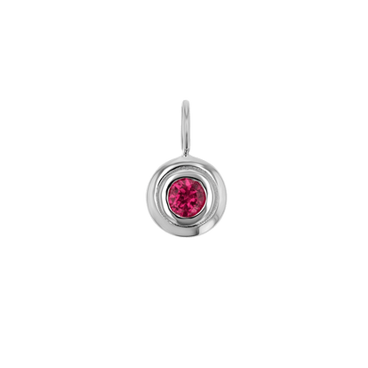 Trinatier Birthstone Pendant Charm - Lotus Diamond