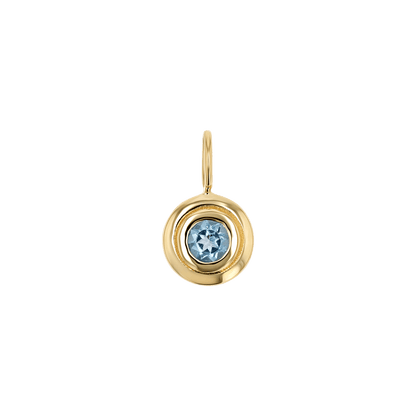 Trinatier Birthstone Pendant Charm - Lotus Diamond