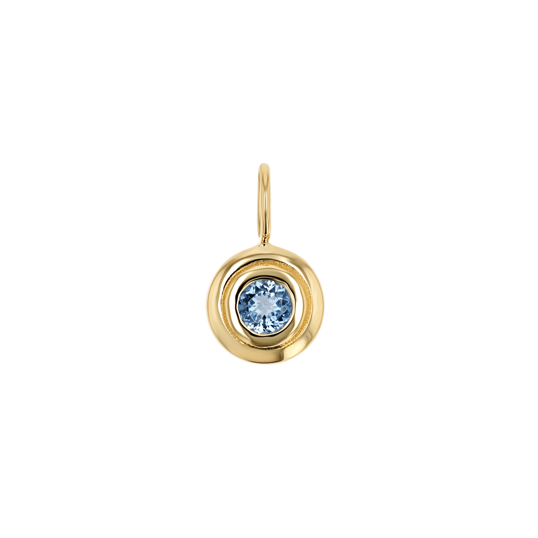 Trinatier Birthstone Pendant Charm - Lotus Diamond