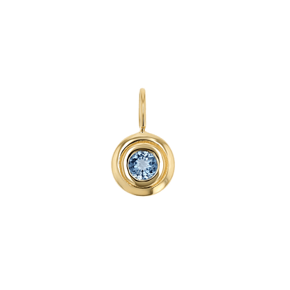 Trinatier Birthstone Pendant Charm - Lotus Diamond