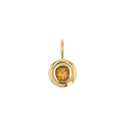 Trinatier Birthstone Pendant Charm - Lotus Diamond