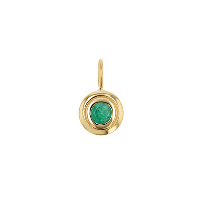 Trinatier Birthstone Pendant Charm - Lotus Diamond