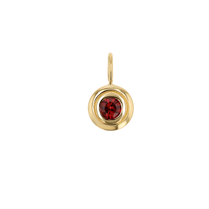 Trinatier Birthstone Pendant Charm - Lotus Diamond