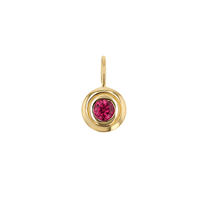 Trinatier Birthstone Pendant Charm - Lotus Diamond
