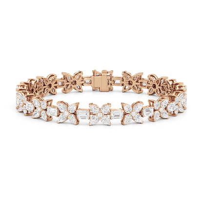 Wildflower Bracelet - Lotus Diamond