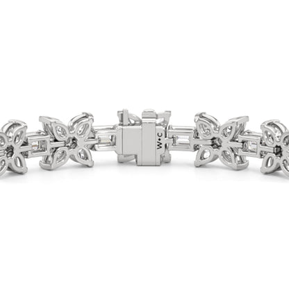 Wildflower Bracelet - Lotus Diamond