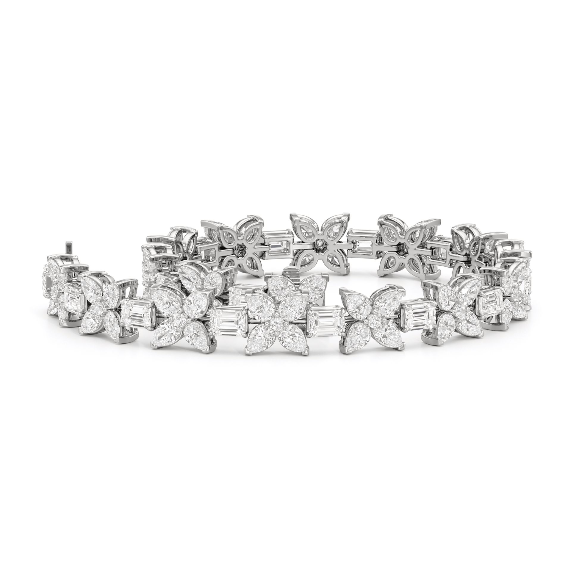 Wildflower Bracelet - Lotus Diamond