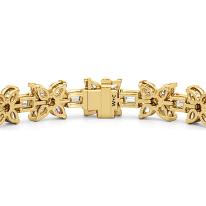 Wildflower Bracelet - Lotus Diamond