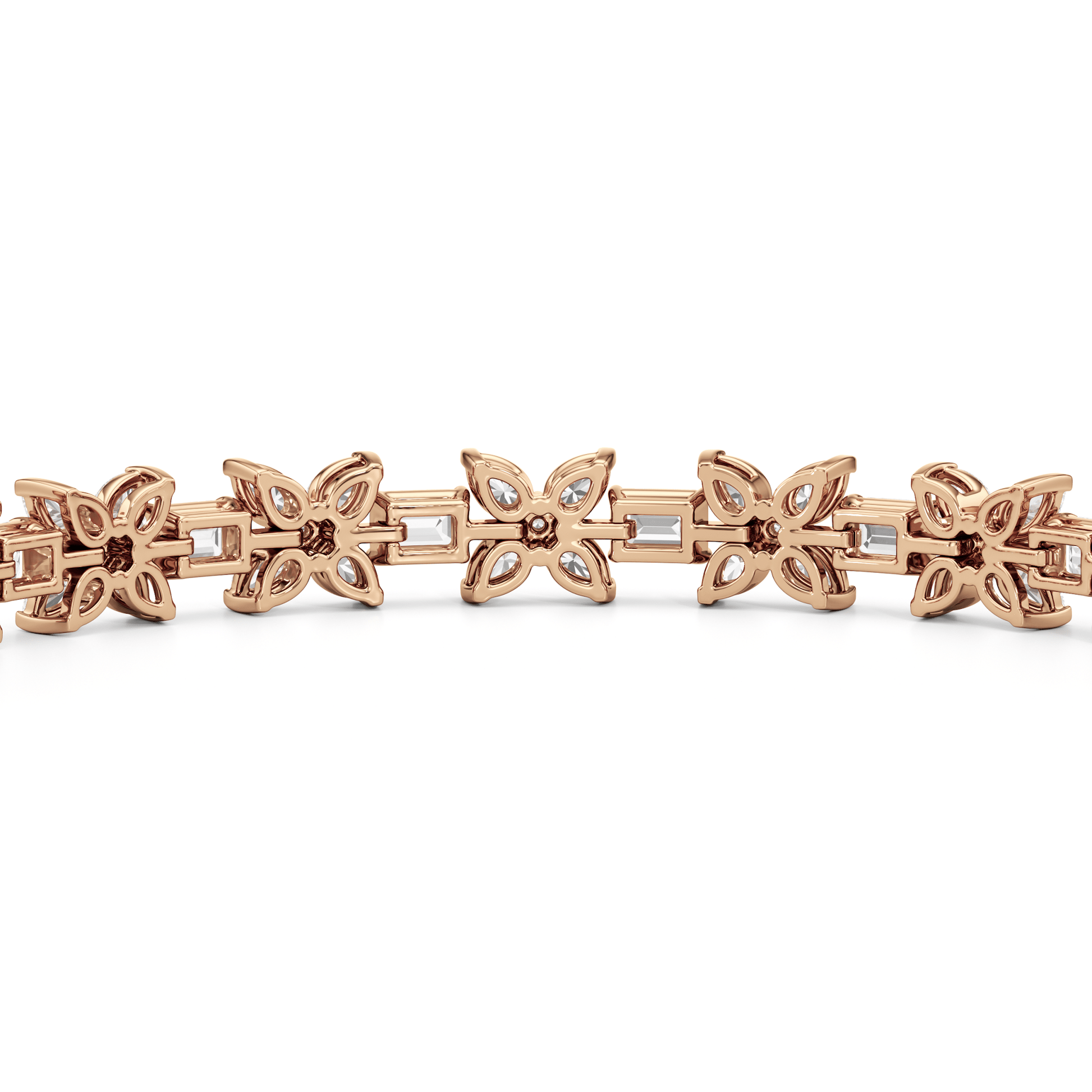 Wildflower Bracelet - Lotus Diamond