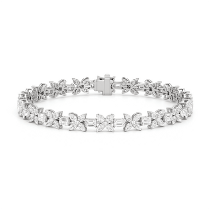 Wildflower Bracelet - Lotus Diamond