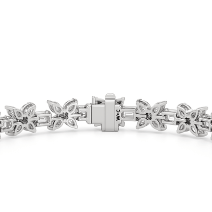 Wildflower Bracelet - Lotus Diamond