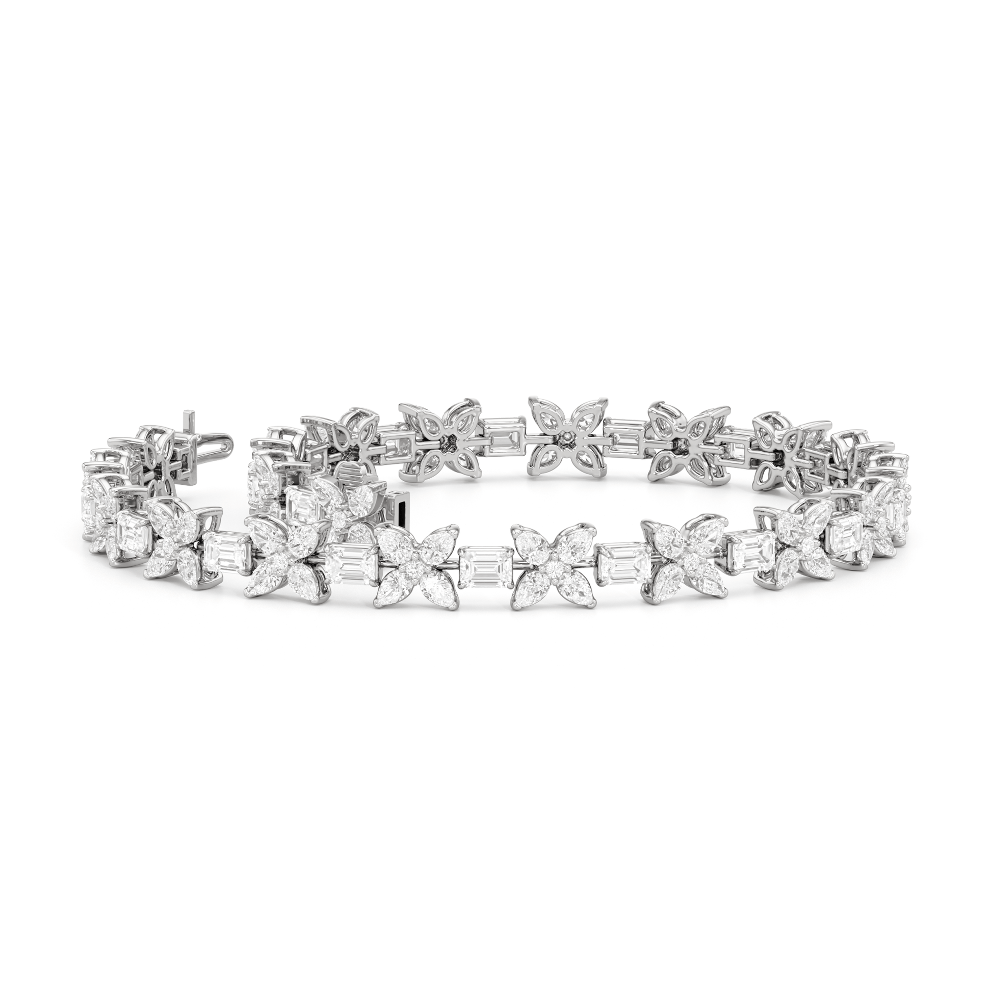 Wildflower Bracelet - Lotus Diamond
