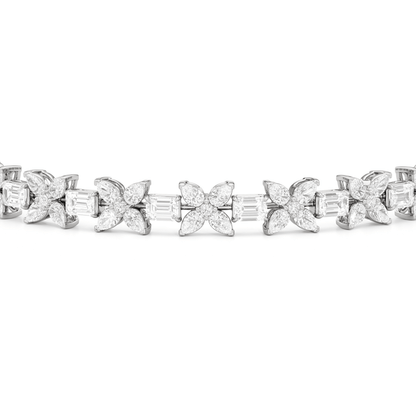 Wildflower Bracelet - Lotus Diamond