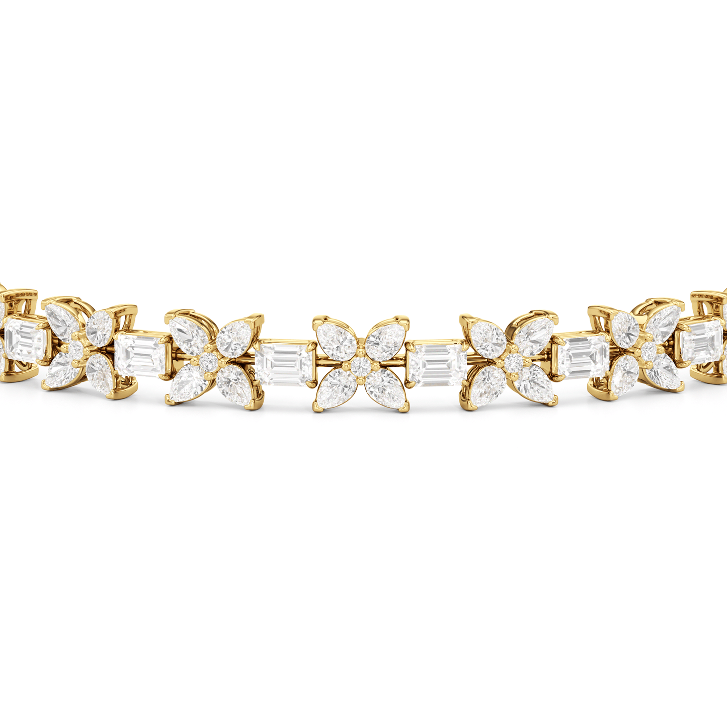 Wildflower Bracelet - Lotus Diamond