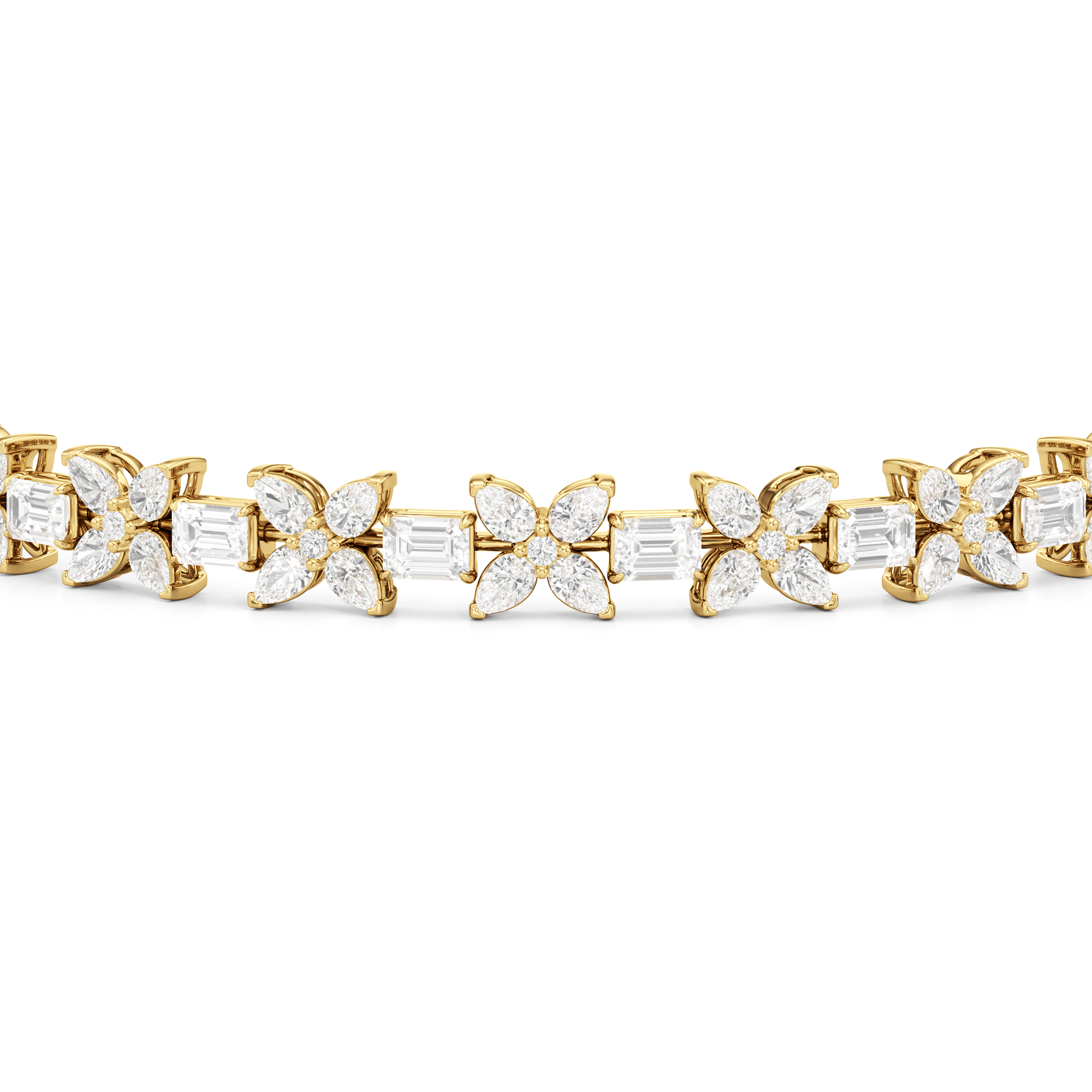 Wildflower Bracelet - Lotus Diamond