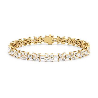 Wildflower Bracelet - Lotus Diamond