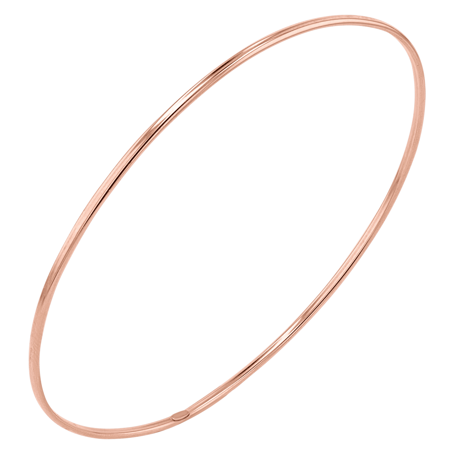 Wire Bangle Bracelet - Lotus Diamond