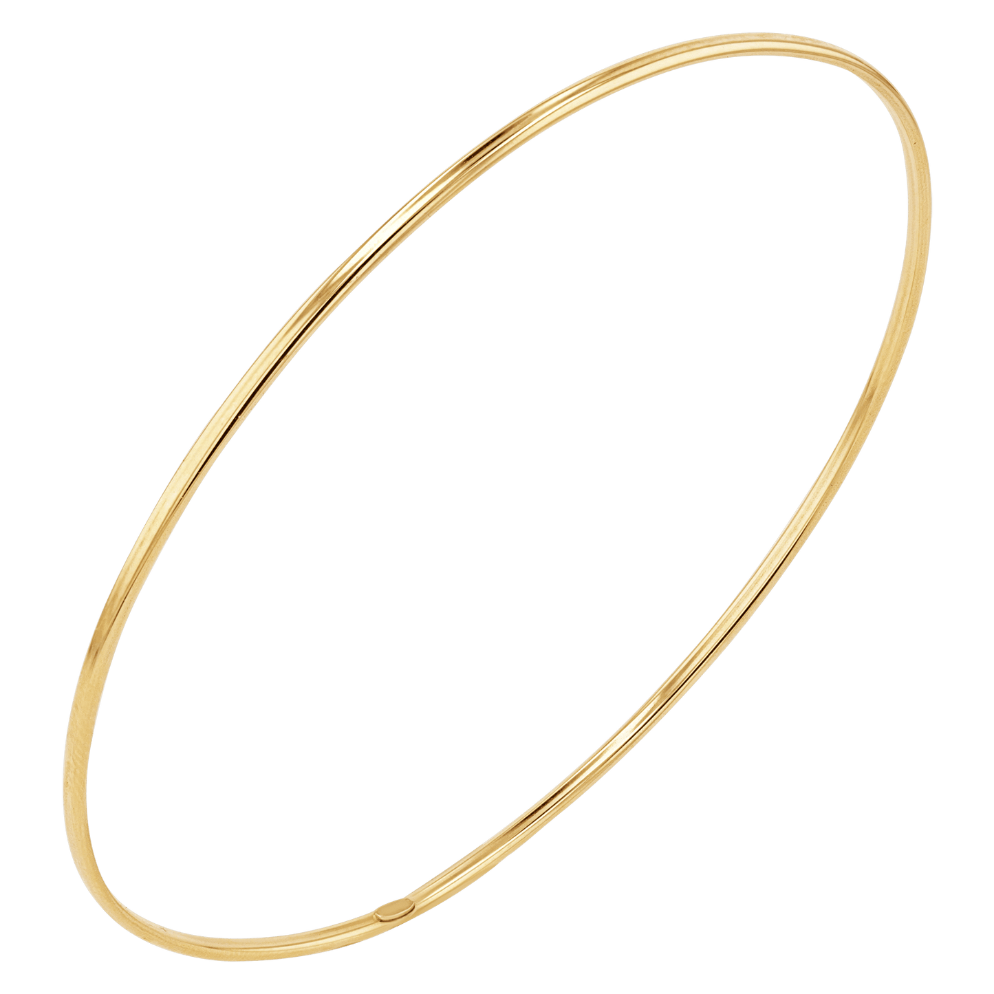 Wire Bangle Bracelet - Lotus Diamond
