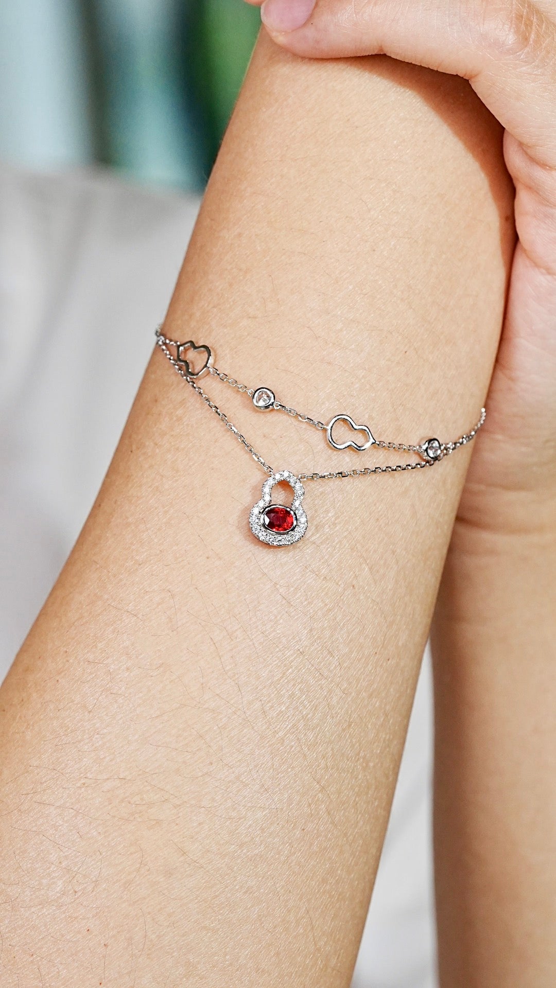 Ruby bracelet