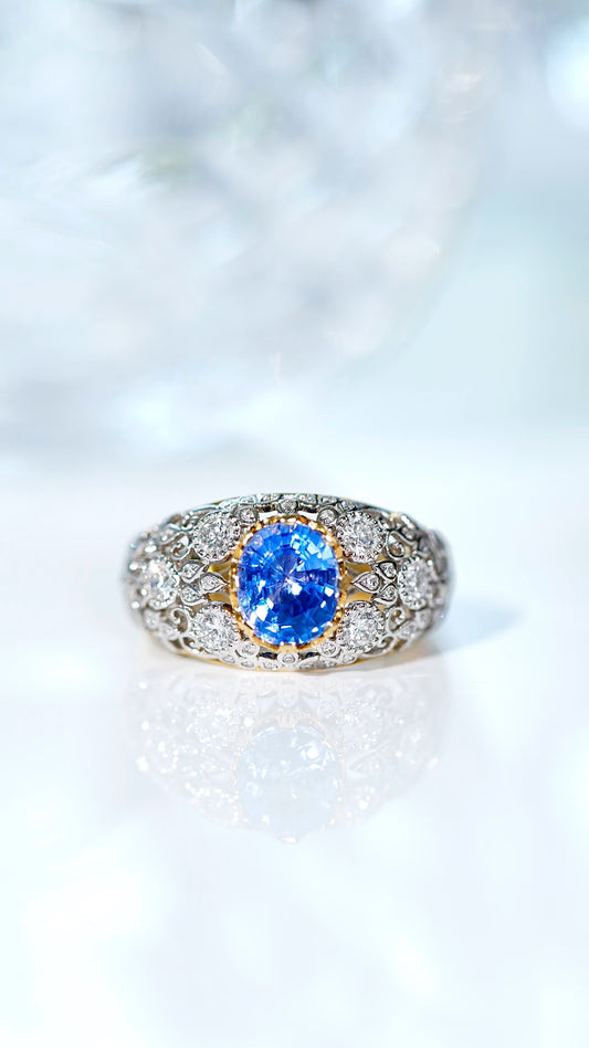 Sapphire Ring - Light Luxury Style A