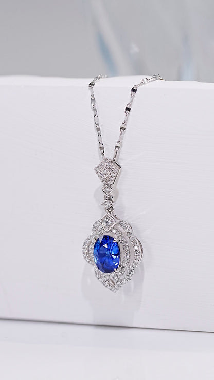 Sapphire pendant