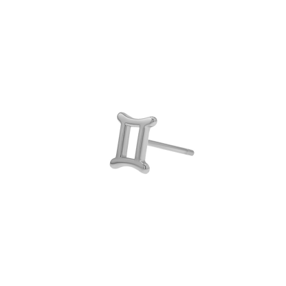 Zodiac Stud Earrings - Lotus Diamond