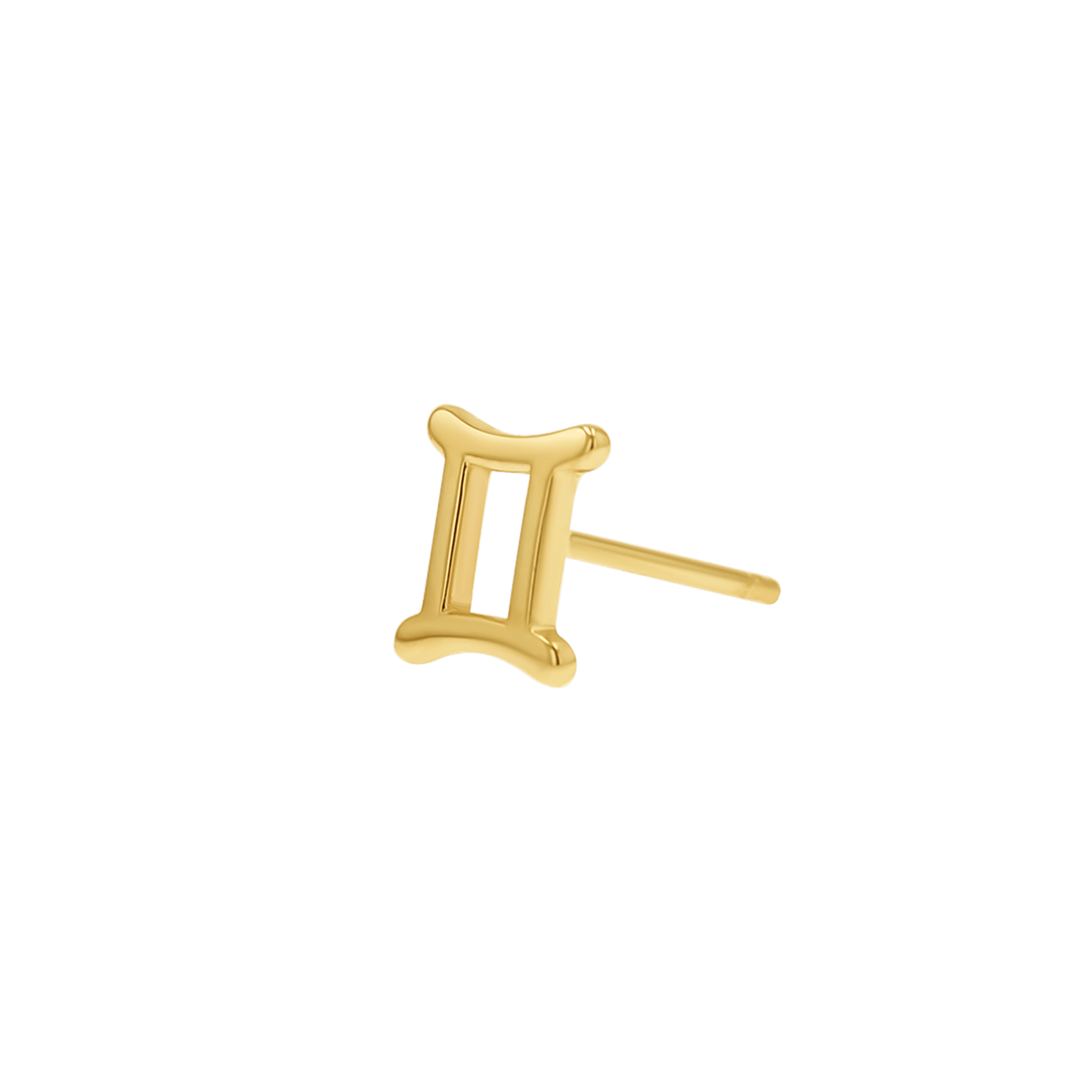 Zodiac Stud Earrings - Lotus Diamond