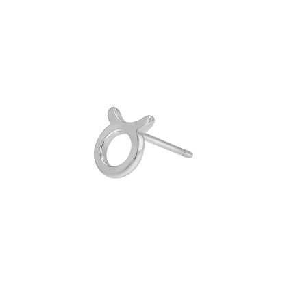 Zodiac Stud Earrings - Lotus Diamond